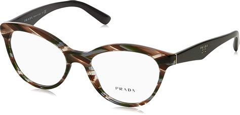 prada women's pr 11rv eyeglasses sheaves grey brown 52mm|Prada Heritage PR 11RV VAO1O1 Sheaves Grey Brown Plastic .